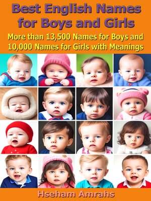 cover image of Best English Names for Boys and Girls
